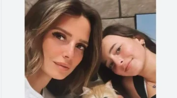 لحظة دافئة.. ابنة إيمان العاصي تشجع والدتها قبل بث قسمة العدل